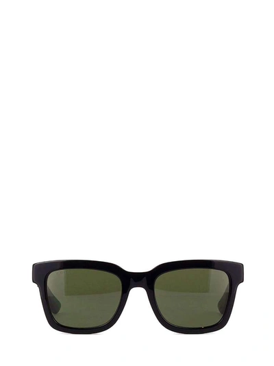 Shop Gucci Eyewear Square Frame Sunglasses In Black