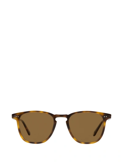 Shop Garrett Leight Brooks Sunglasses In Brown