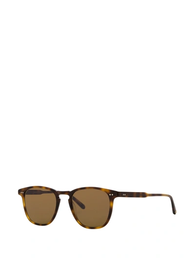Shop Garrett Leight Brooks Sunglasses In Brown