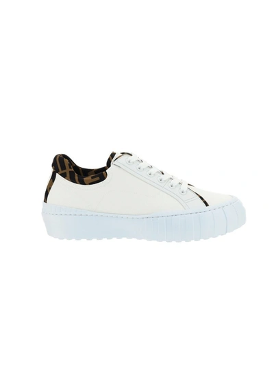 Shop Fendi Force Lace In White