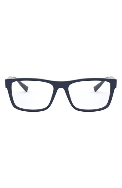 Shop Versace 55mm Optical Glasses In Blue