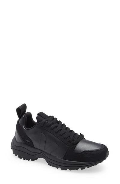 Shop Rick Owens X Veja Knit Low Top Sneaker In Black Pearl