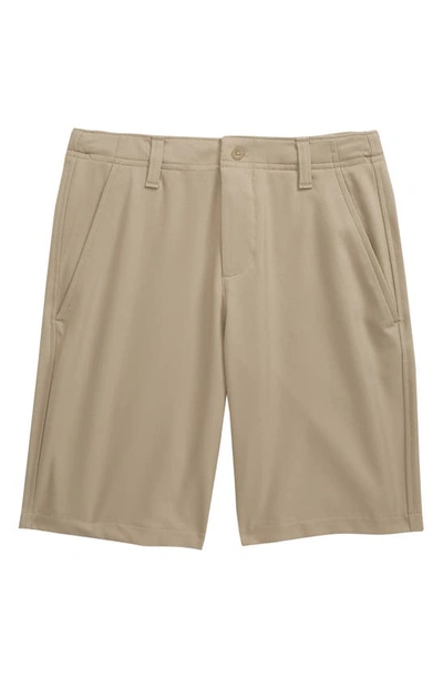 Shop Under Armour Kids' Showdown Shorts In Barley/ Halo Gray