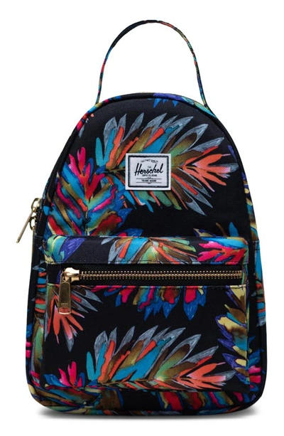 Shop Herschel Supply Co Mini Nova Backpack In Painted Palm