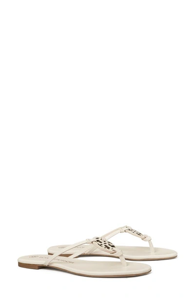 Shop Tory Burch Miller Knot Sandal In New Ivory/new Ivory
