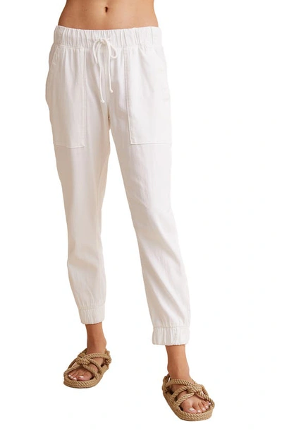 Shop Bella Dahl Pocket Joggers In White