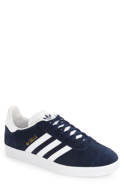 Shop Adidas Originals Gazelle Sneaker In Conavy/whi