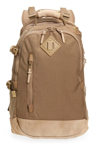 Shop Visvim 20l Cordura® Nylon Backpack In Beige