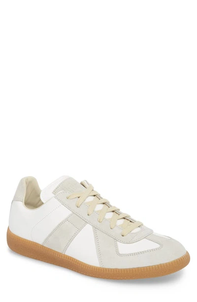 Shop Maison Margiela Replica Low Top Sneaker In Off White