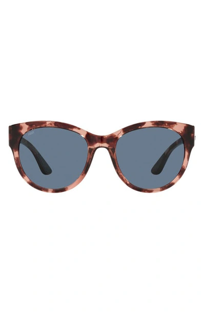 Shop Costa Del Mar Coasta Del Mar Maya 55mm Polarized Cat Eye Sunglasses In Pink Multi