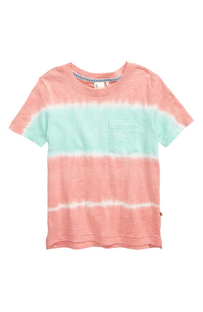 Shop Sovereign Code Global Kids' Tie Dye T-shirt In Pink/ Aqua