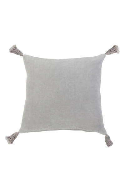Shop Pom Pom At Home Bianca Accent Pillow In Light Grey