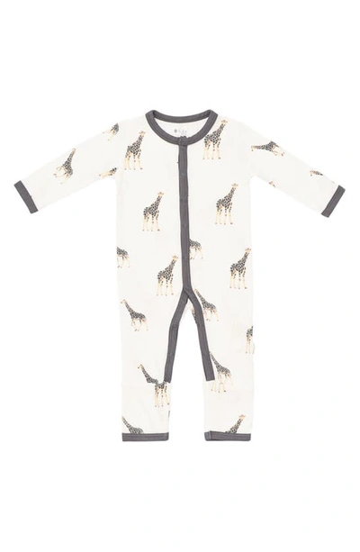 Kyte Baby Snap Romper In Giraffe