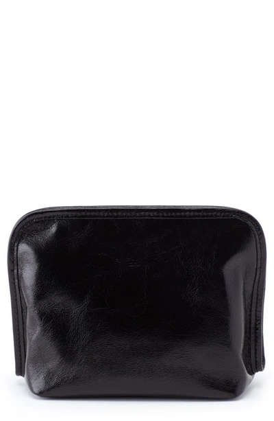 Hobo Beauty Leather Cosmetics Case In Black