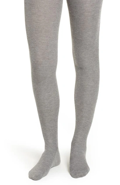 Shop Natori Regent Sweater Tights In Medium Gray