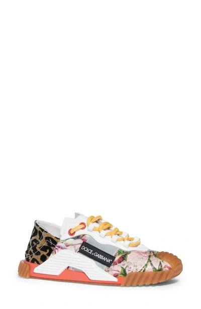 Shop Dolce & Gabbana Ns1 Convertible Sneaker In Brown