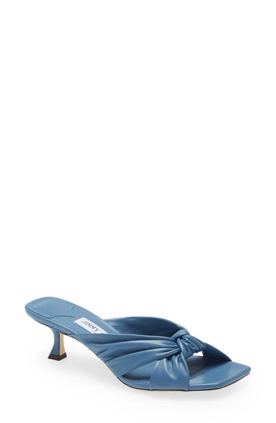 Shop Jimmy Choo Avenue Slide Sandal In Butterfly Blue