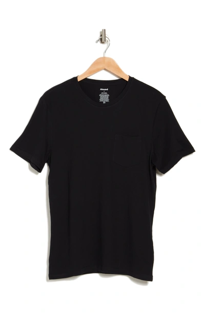 Shop Abound Short Sleeve Pocket Crewneck T-shirt In Black