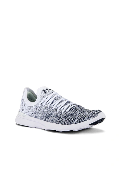 Shop Apl Athletic Propulsion Labs Techloom Wave Sneaker In White  Midnight & Ombre