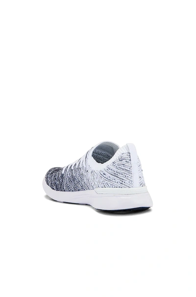 Shop Apl Athletic Propulsion Labs Techloom Wave Sneaker In White  Midnight & Ombre