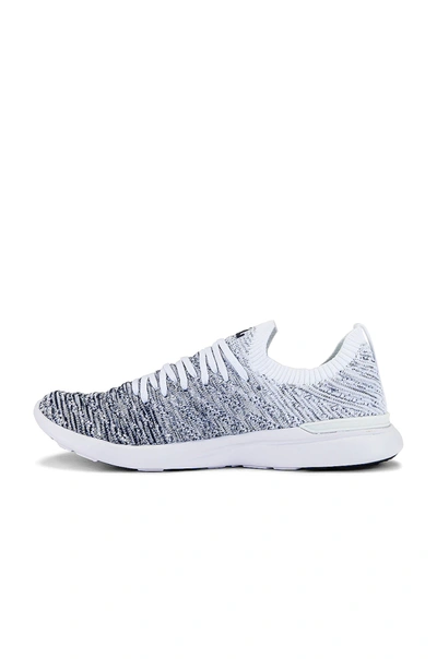 Shop Apl Athletic Propulsion Labs Techloom Wave Sneaker In White  Midnight & Ombre