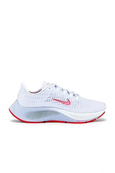 Shop Nike Air Zoom Pegasus 37 Vt Sneaker In White & Sunset Pulse