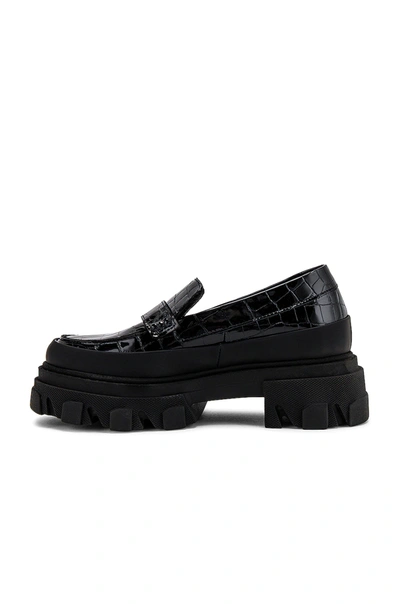 Shop Ganni Chunky Loafer In Black