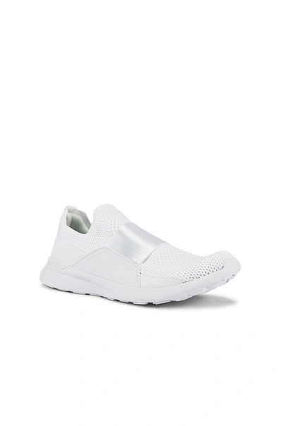 Shop Apl Athletic Propulsion Labs Techloom Bliss Sneaker In White & White