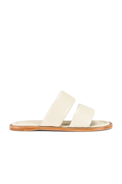 Shop Raye Telly Sandal In Bone White