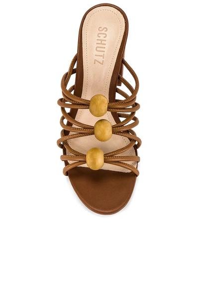 Shop Schutz Mylla Mule In Wood