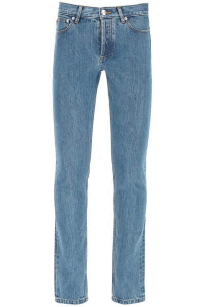 Shop A.p.c. Petit New Standard Jeans In Bleu