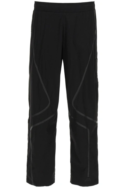 Shop A-cold-wall* A Cold Wall Essential Velded Joggers In Black