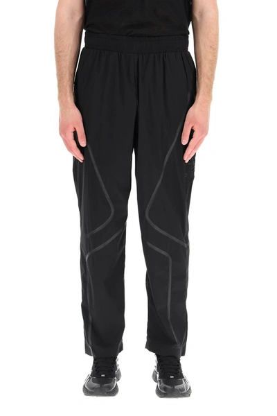 Shop A-cold-wall* A Cold Wall Essential Velded Joggers In Black