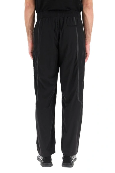 Shop A-cold-wall* A Cold Wall Essential Velded Joggers In Black