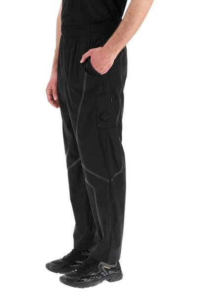 Shop A-cold-wall* A Cold Wall Essential Velded Joggers In Black