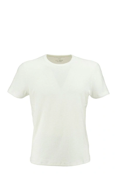 Shop Majestic Cotton And Modal T-shirt In White