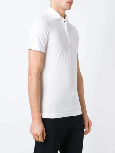 Shop Drumohr T-shirts And Polos White