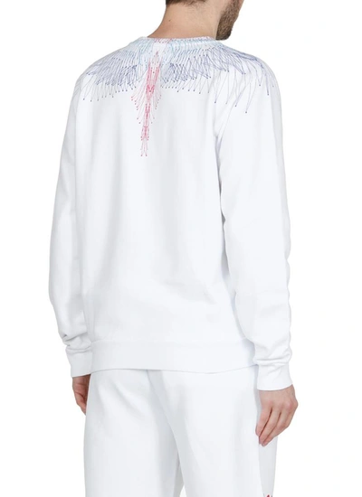 Shop Marcelo Burlon County Of Milan Marcelo Burlon Sweaters White