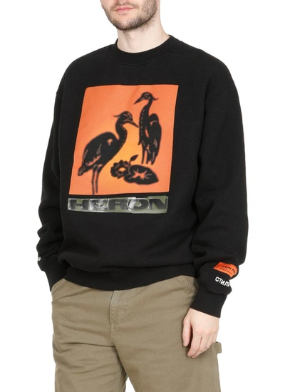 Shop Heron Preston Sweaters Black