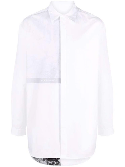 Shop A-cold-wall* A Cold Wall Shirts White