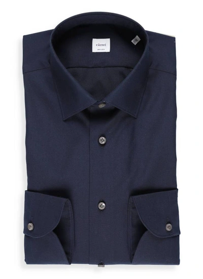 Shop Càrrel Carrel Shirts In Blue Navy