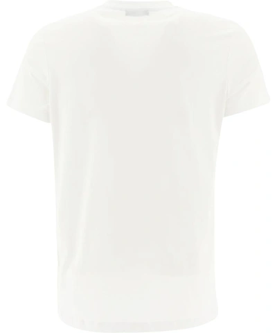 Shop Balmain " Paris" T-shirt In White