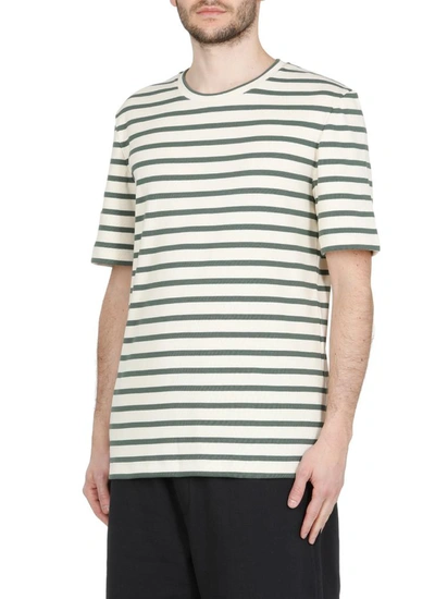 Shop Jil Sander T-shirts And Polos In Open Green