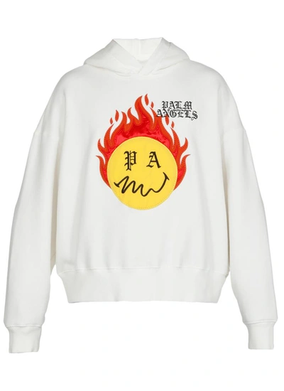 Shop Palm Angels Sweaters White