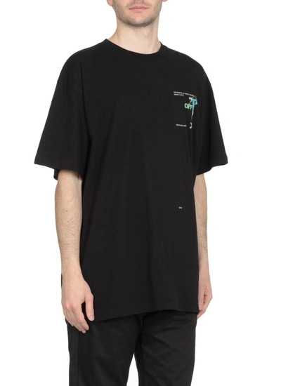 Shop Off-white T-shirts And Polos In Black Whit