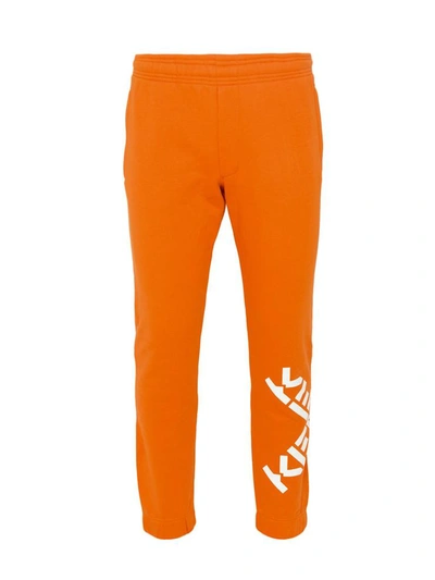 Shop Kenzo Orange Jogging Pants