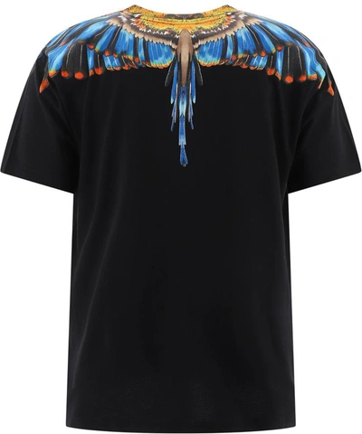 Shop Marcelo Burlon County Of Milan "grizzly Wings" T-shirt In Black  