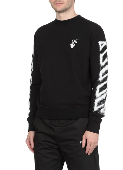 Shop Off-white Sweaters In Black Whit