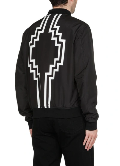 Shop Marcelo Burlon County Of Milan Marcelo Burlon Coats Black