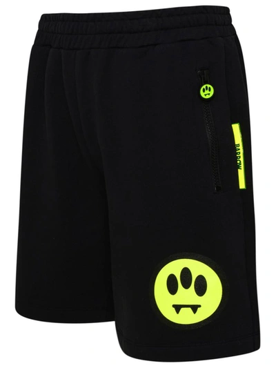 Shop Barrow Black Bermuda Shorts